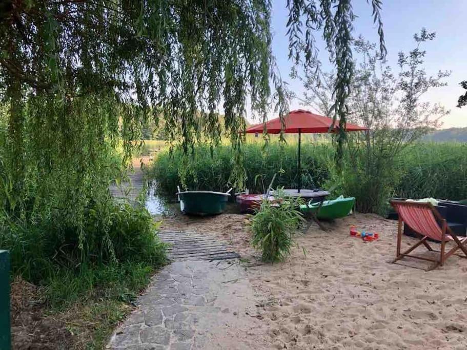 Penthouse Bernd Im Waldschloesschen Direkt Am See 文迪施里茨 外观 照片