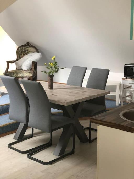 Penthouse Bernd Im Waldschloesschen Direkt Am See 文迪施里茨 外观 照片